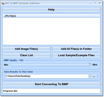 Imagen 0 para JPG to BMP Converter Soft…