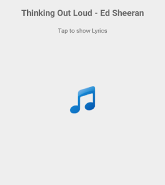 Image 0 for Thinking Out Loud Lyrics