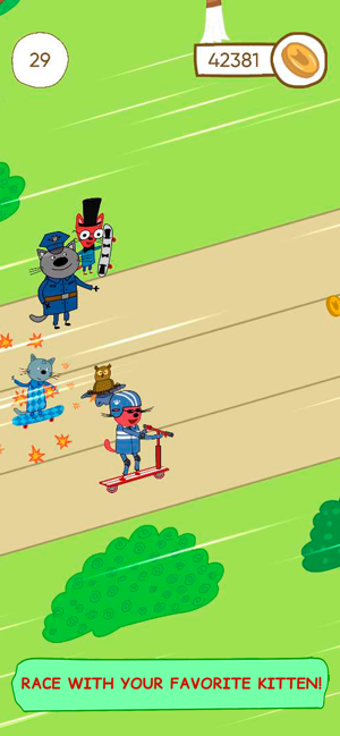 Image 1 for Kid-e-Cats: Races Skate R…
