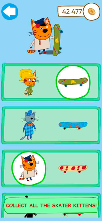 Image 3 for Kid-e-Cats: Races Skate R…