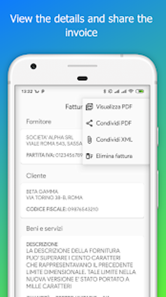 Imagen 1 para E-invoice reader - XML an…