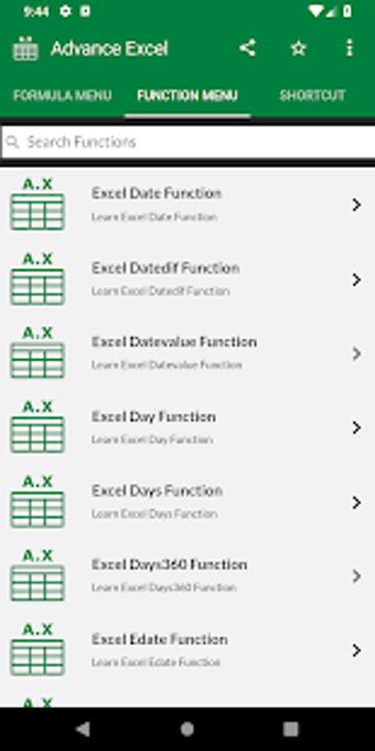 Image 1 for Advance Excel