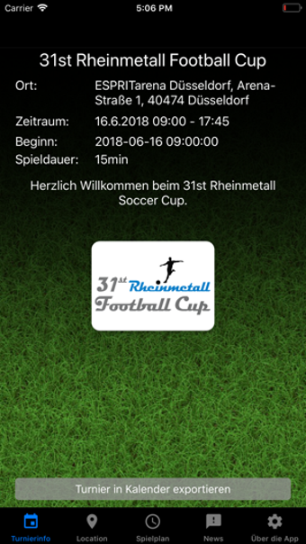 Image 0 for 31st Rheinmetall Football…