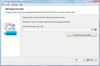Image 0 for OST Open File Tool