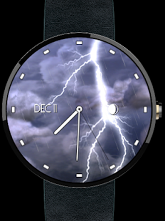 Image 1 for Thunderstorm Watch Face