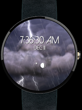 Image 0 for Thunderstorm Watch Face