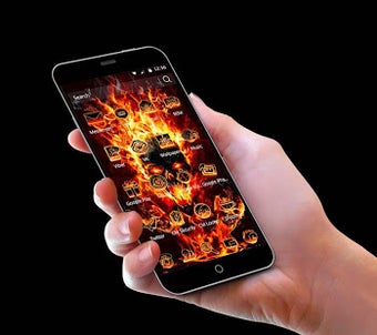 Image 3 for Cool Flame Skulls Theme F…