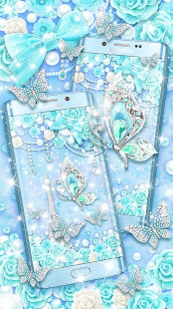 Image 1 for Turquoise Diamond Butterf…