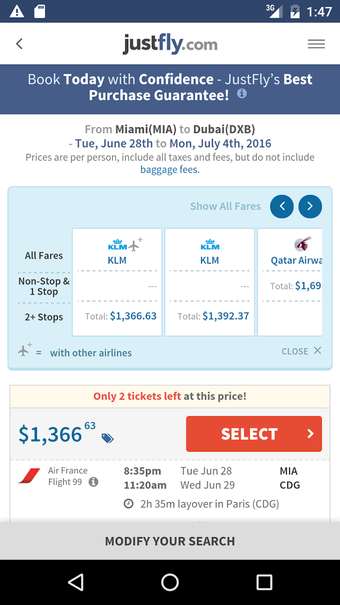 Imagen 0 para Justfly.com - Book Cheap …