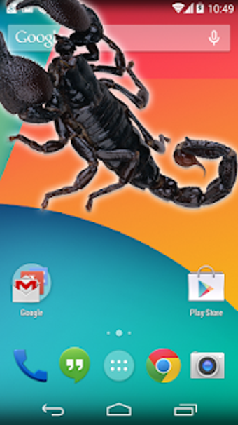 Image 1 for Scorpion in phone prank