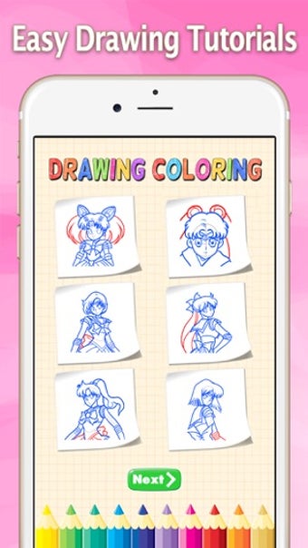 Imagen 1 para How to Draw for Sailor Mo…