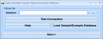 Imagen 0 para Import Multiple SQLite Ta…
