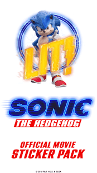 Imagen 1 para Official Sonic Movie Stic…