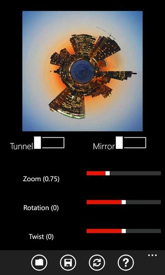Imagen 1 para TinyPlanet for Windows 10