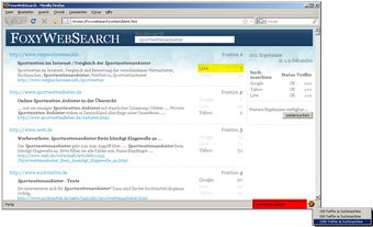 Image 0 for FoxyWebSearch for Firefox