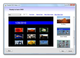 Image 0 for Cheetah DVD Maker