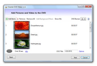 Image 2 for Cheetah DVD Maker