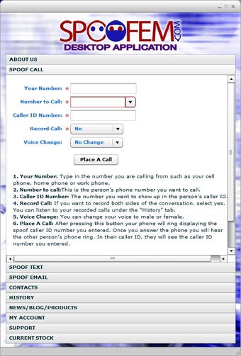 Imagen 0 para SPOOFEM Desktop Applicati…