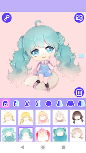 Imagen 3 para Cute Girl Avatar Maker