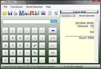 Imagen 0 para Calculator With Paper Rol…