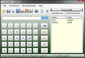 Imagen 1 para Calculator With Paper Rol…