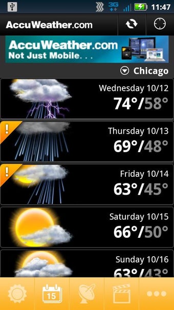 Image 4 for AccuWeather: Daily Foreca…