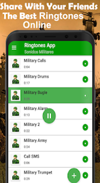 Imagen 1 para Military Ringtones Free