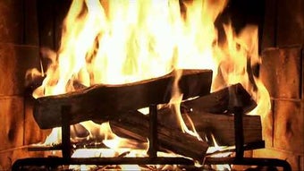 Image 0 for Burning Fireplace for Win…