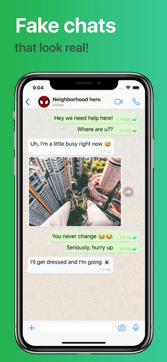 Imagen 2 para WhatsFun - Fake chats