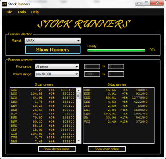 Image 0 for Stock Runners