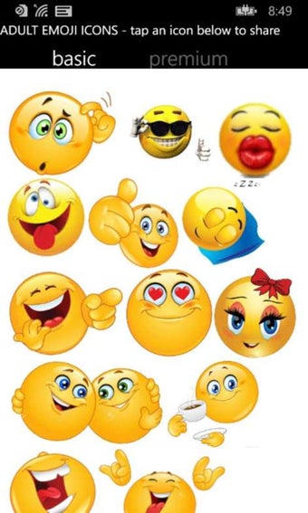 Imagen 0 para Adult Emoji Icons - Funny…