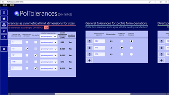 Image 1 for PolTolerances (DIN 16742)…
