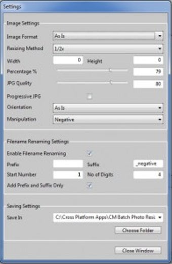Imagen 0 para CM Batch Photo Resizer