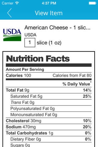 Image 0 for Nutritionix - Nutrition D…