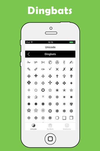 Image 0 for Symbol Pad - Unicode Char…