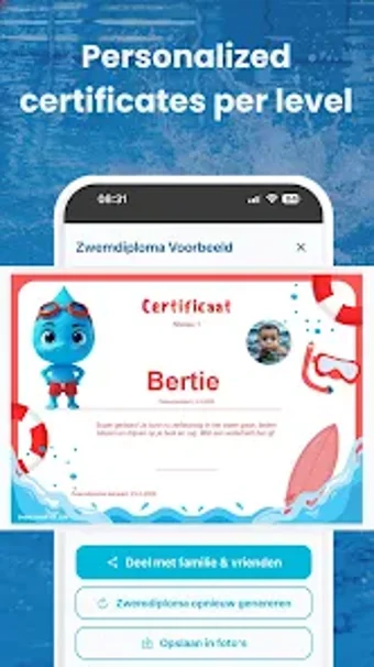 Image 0 for Zwemlesmaatje