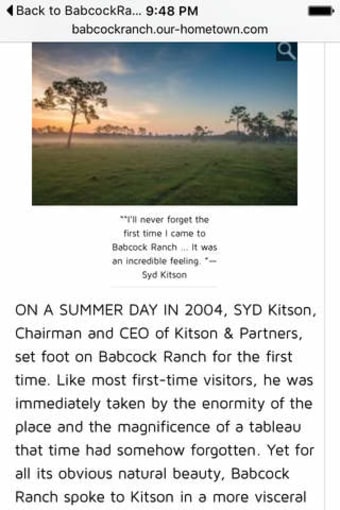 Image 0 for Babcock Ranch Mobile