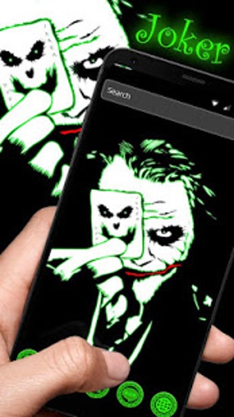 Imagen 3 para Green Neon Joker Theme