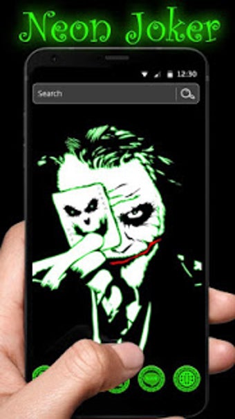 Imagen 2 para Green Neon Joker Theme