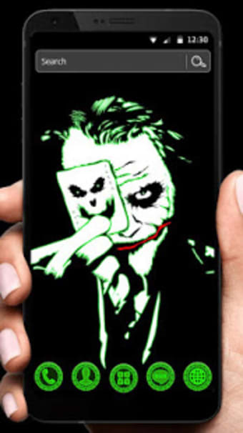 Image 2 for Green Neon Joker Theme