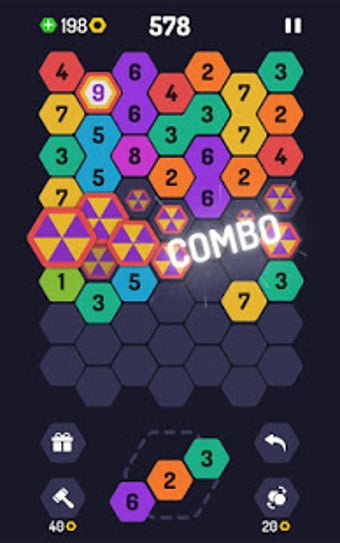 Imagen 3 para UP 9 - Hexa Puzzle! Merge…