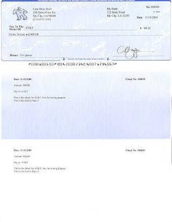 Imagen 0 para ezCheckPrinting