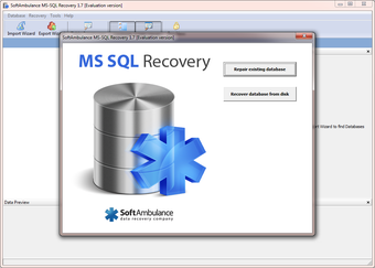 Imagen 1 para SoftAmbulance MS SQL Reco…
