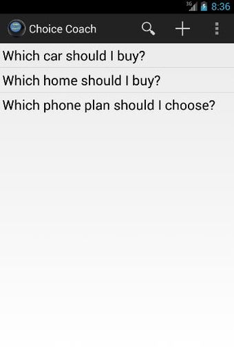 Image 0 for Choice Coach BETA