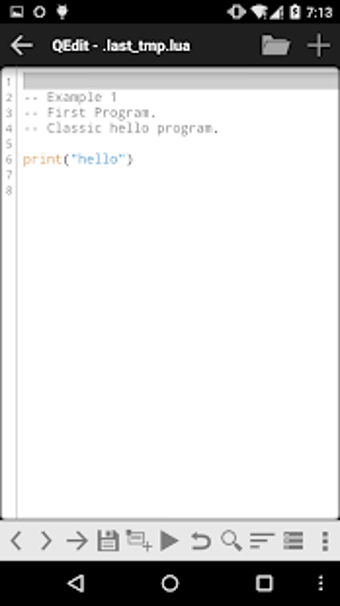 Image 0 for QLua - Lua on Android