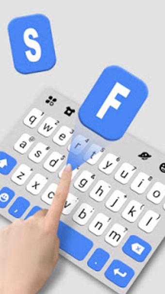 Image 0 for Blue Business Keyboard Th…