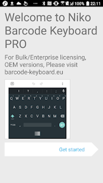 Imagen 2 para Barcode & QR code Keyboar…