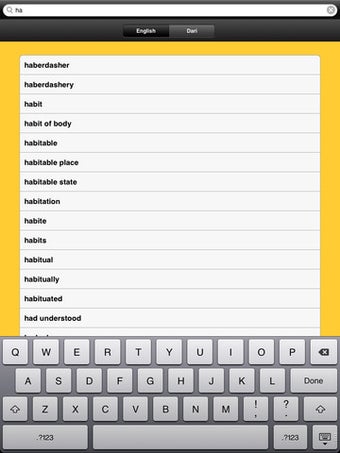 Image 2 for Dari English Dictionary