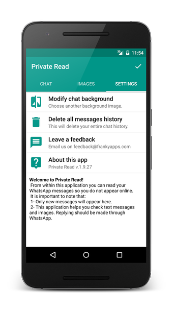 Imagen 1 para Private Read for WhatsApp