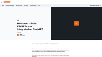 Image 0 for Kayak ChatGPT plugin